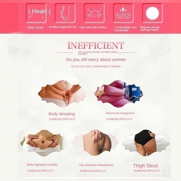 Cross Compression Abs Shaping Pants, High Waisted Shaper sz XL - Picture 3 of 8